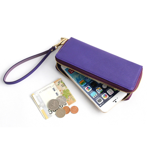 [가죽스트랩 증정]MATT 스마트 손목 장지갑,지갑케이스(퍼플)w20683,20%D.C