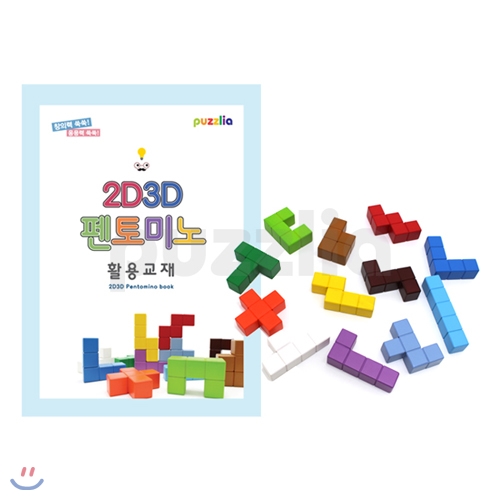 퍼즐리아 2D3D 펜토미노 활용세트