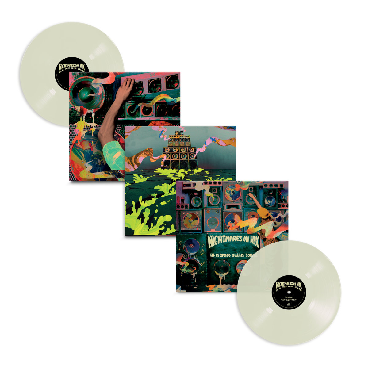 Nightmares On Wax (나이트메어 온 왁스) - In A Space Outta Sound [컬러 3LP]