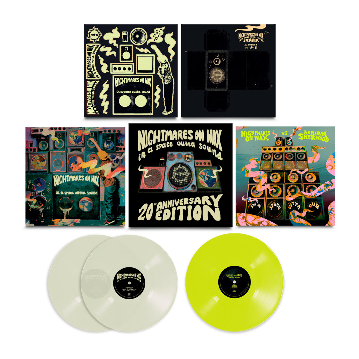 Nightmares On Wax (나이트메어 온 왁스) - In A Space Outta Sound [컬러 3LP]