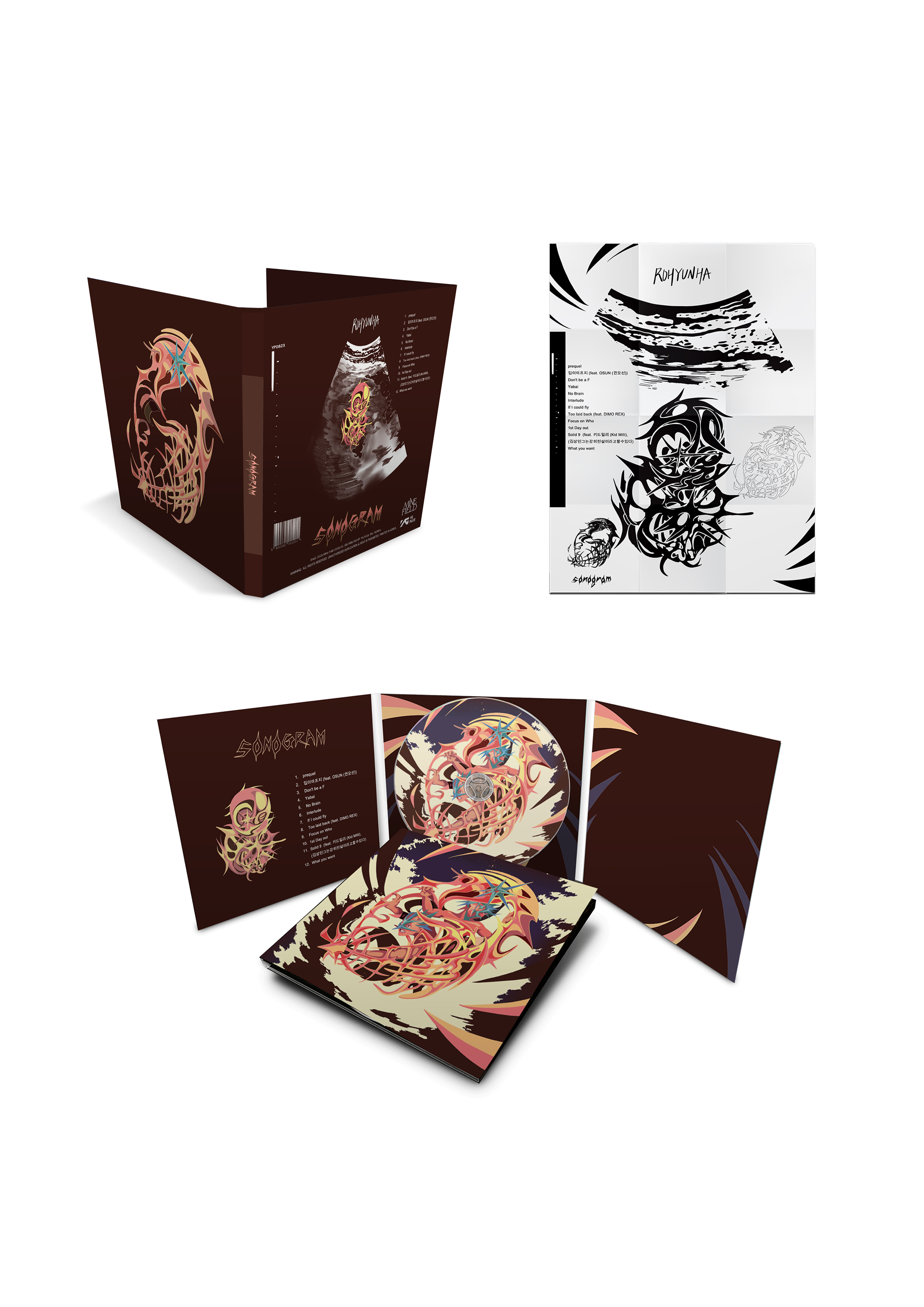 Noh Yun-ha - sonogram - Detail 1