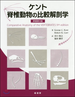 ケント 脊椎動物の比較解剖學 原著第9版