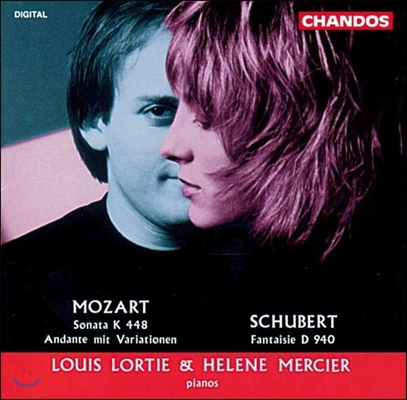 Louis Lortie / Helene Mercier 피아노 이중주집 - 모차르트: 피아노 소나타 / 슈베르트: 환상곡 (Mozart: Piano Sonata K.448 / Schubert: Fantaisie)