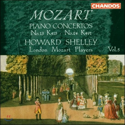 Howard Shelley 모차르트: 피아노 협주곡 5집 - 13번, 24번 (Mozart: Piano Concertos Vol.5 - K415, K491)