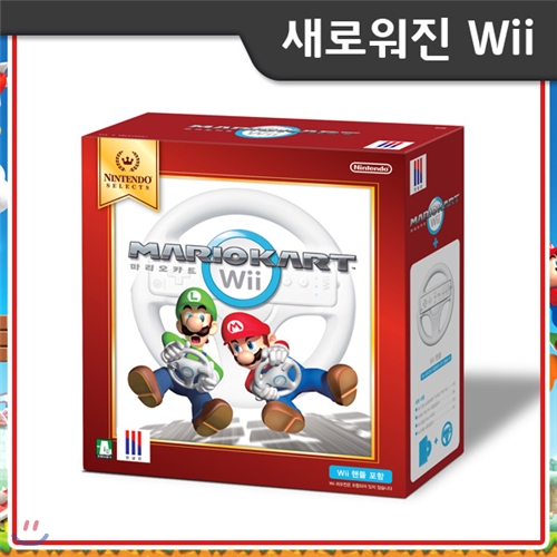 [Wii 타이틀]마리오 카트 Wii 핸들 동봉판(Nintendo Selects)