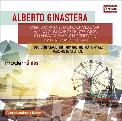 Karl-Heinz Steffens 히나스테라: 관현악 작품집 (Alberto Ginastera: Modern Times)