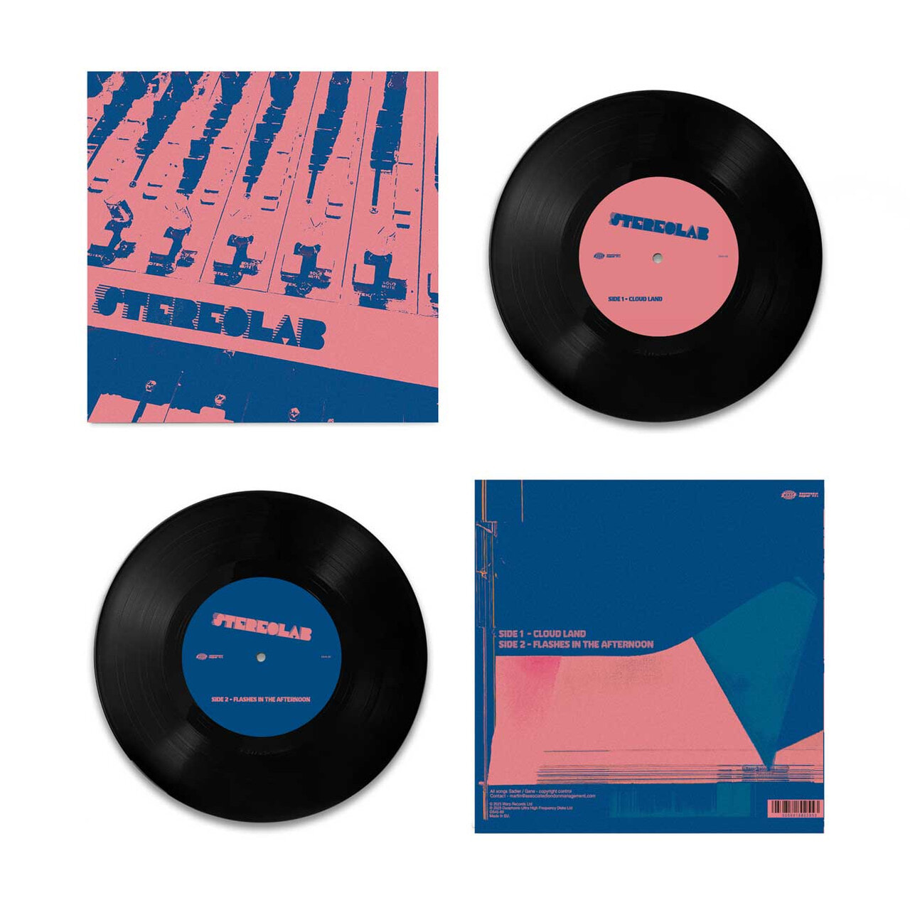 Stereolab (스테레오랩) - Cloud Land / Flashes In The Afternoon [7인치 Vinyl]