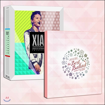XIA (준수) 2014 베스트 발라드 + 인크레더블 DVD 패키지 [한정판]