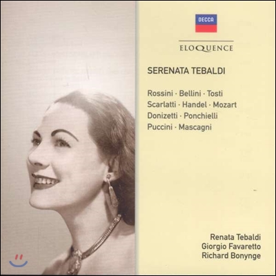 Renata Tebaldi 레나타 테발디의 세레나데 - 로시니 / 벨리니 / 도니제티 (Serenata Tebaldi - Rossini / Bellini / Donizetti)