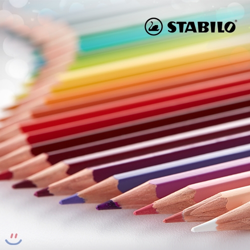 스타빌로 아쿠아컬러 Aquacolor 색연필 세트(12색,24색,36색)