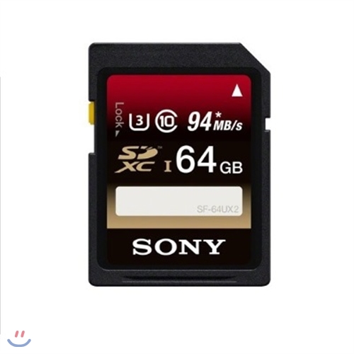 [SONY] 소니 4K 방송용 메모리카드 SF-64UX2 64GB