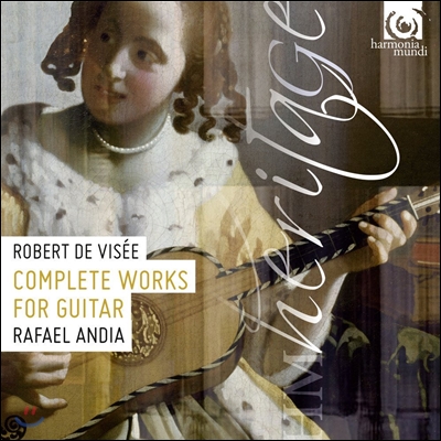 Rafael Andia 로베르 드 비제: 기타 작품 전곡 - 기타 모음곡 1-12번 (Robert de Visee: Complete Works for Guitar)