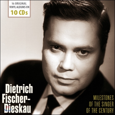 Dietrich Fischer-Dieskau 디트리히 피셔-디스카우 - 세기의 바리톤 명곡집 (Milestone Of The Singer Of The Century 1954-1962 10CD)