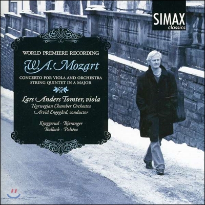 Lars Anders Tomter 모차르트: 비올라 협주곡, 현악 오중주 (Mozart: Clarinet Concerto K.622, Clarinet Quintet K.581 Played by Viola)