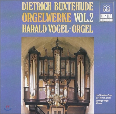 Harald Vogel 북스테후데: 오르간 작품 2집 (Buxtehude: Organ Works Vol.2)