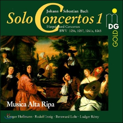 Musica Alta Ripa 바흐: 독주 협주곡 1집 - 하프시코드 협주곡 (Bach: Solo Concertos 1 - Harpsichord Concertos)