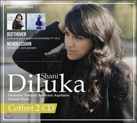 Shani Diluka 샤니 딜루카 - 베토벤: 피아노 협주곡 / 멘델스존: 변주곡 (Beethoven: Piano Concertos / Mendelssohn: Variations Serieuses)