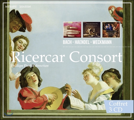 Ricercar Consort 리체르카 콘소트 - 바흐 / 헨델 / 베크만 (Bach / Handel / Weckmann)