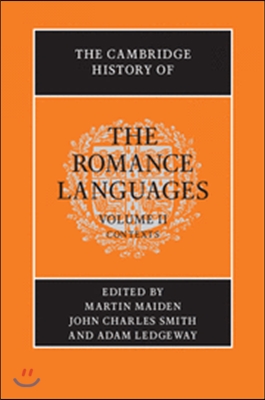 The Cambridge History of the Romance Languages: Volume 2, Contexts