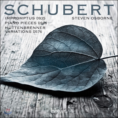 Steven Osborne 슈베르트: 네 개의 즉흥곡과 세 개의 소품 (Schubert: Impromptus D.935, Three Piano Pieces D.946)