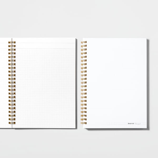글입다 만년필용 Reservoir 레저버 노트 01_격자(Grid) 화이트