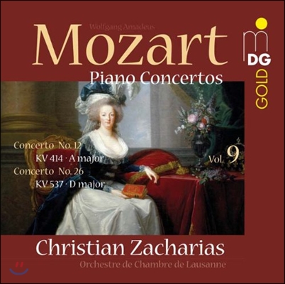 Christian Zacharias 모차르트: 피아노 협주곡 9집 - 12번, 26번 (Mozart: Piano Concertos KV414, KV537)