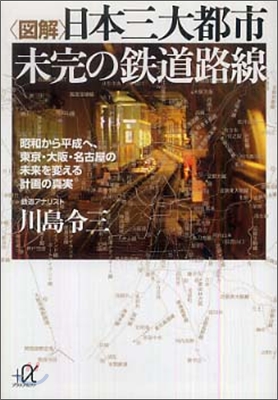 圖解 日本三大都市 未完の鐵道路線