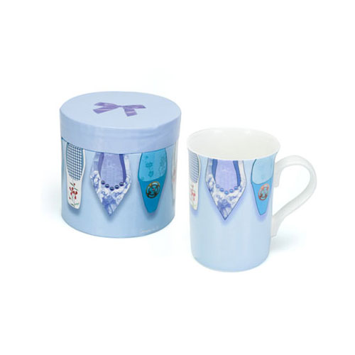 FRENCH BLUE SLIPPERS - SINGLE MUG