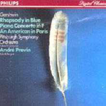 Andre Previn - Gershwin : Rhapsody In Blue, Piano Concertos In F (미개봉/dp0568)