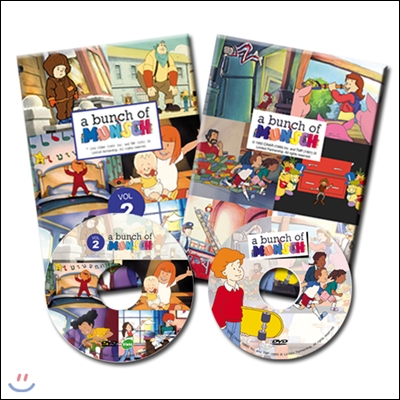 로버트 먼치(Robert Munsch) 클래식 DVD 1+2편:원작 스토리 12편 수록