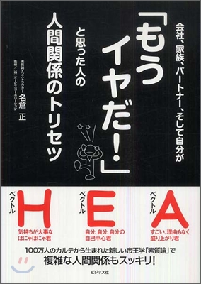 會社,家族,パ-トナ-,そして自分が「もうイヤだ!」と思った人の人間關係のトリセツ