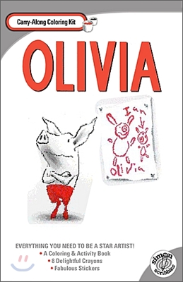 Olivia&#39;s Carry-along Coloring Kit