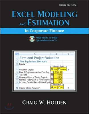 Excel Modeling and Estimation in Corporate Finance