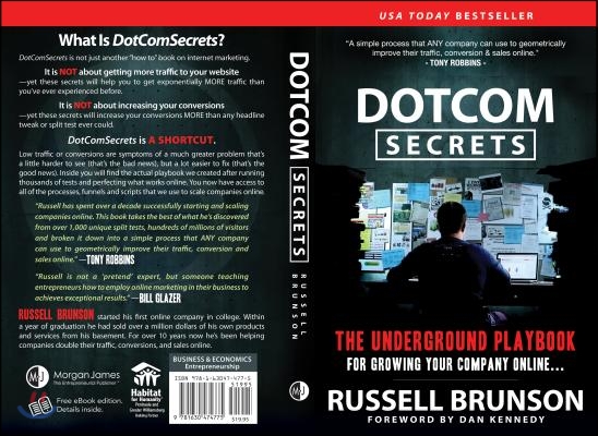 Dotcom Secrets: The Underground Playbook for Growing Your Company Online (1st Edition)