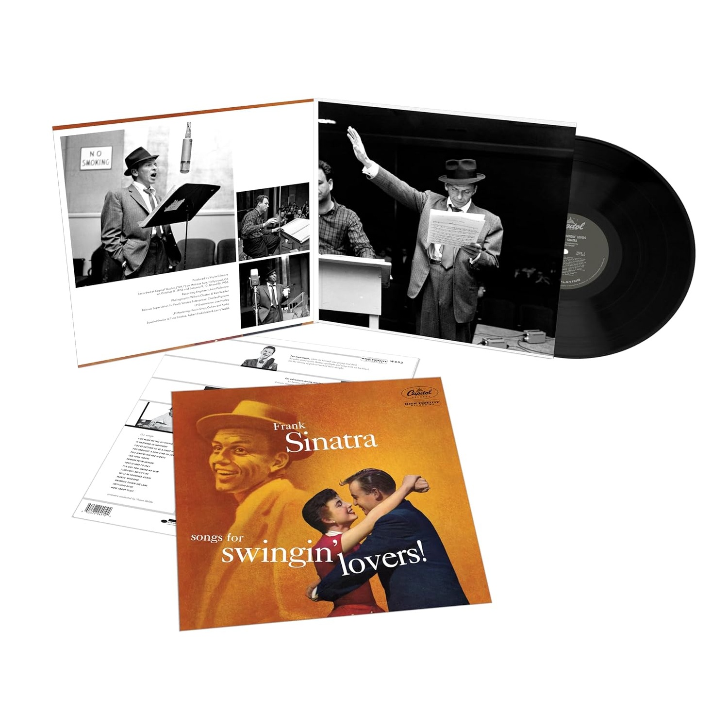 Frank Sinatra (프랭크 시나트라) - Songs For Swingin' Lovers! [LP]