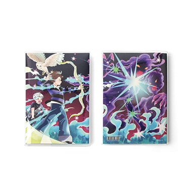 투명 PVC 커버 노트