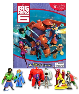 Disney Big Hero 6 My Busy Book 빅 히어로 6 비지북 피규어책