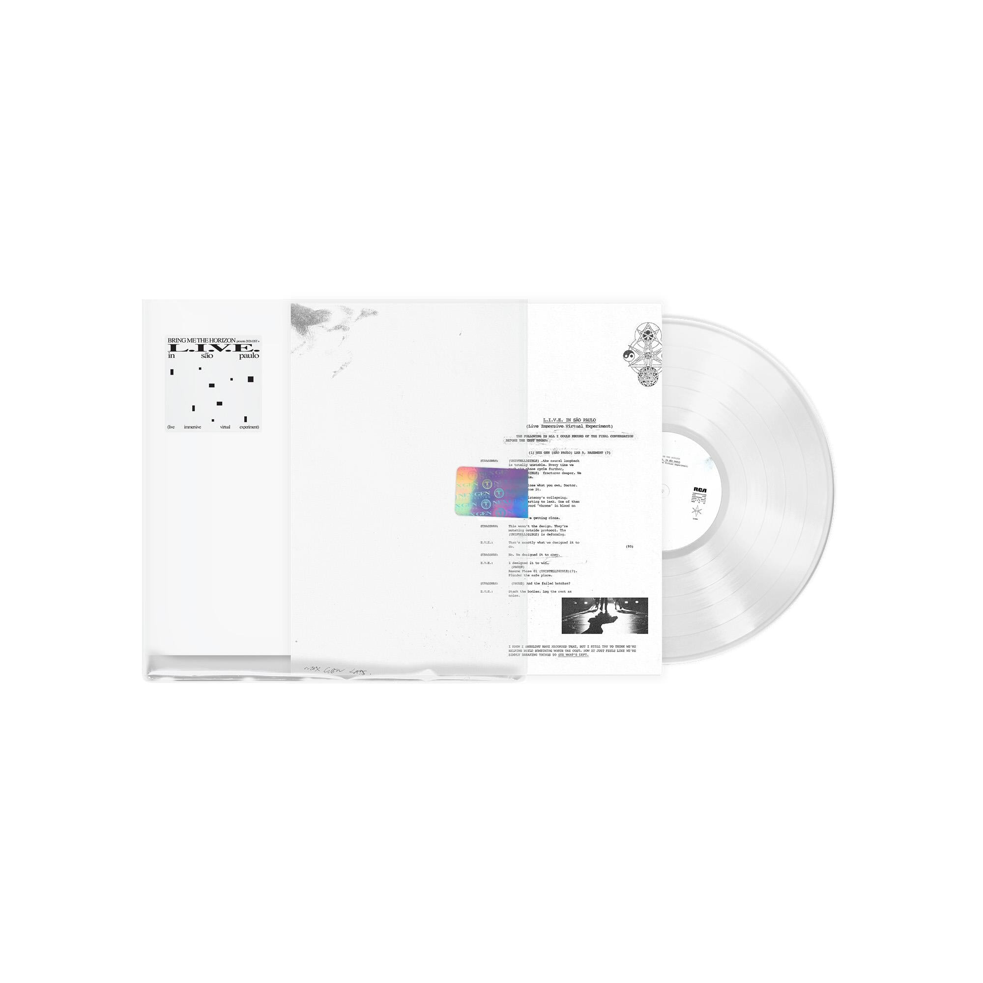 Bring Me The Horizon (브링 미 더 호라이즌) - L.I.V.E. In São Paulo [크리스탈 클리어 컬러 2LP]
