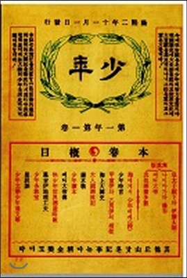 소년(少年) 창간호(1908). 복제본