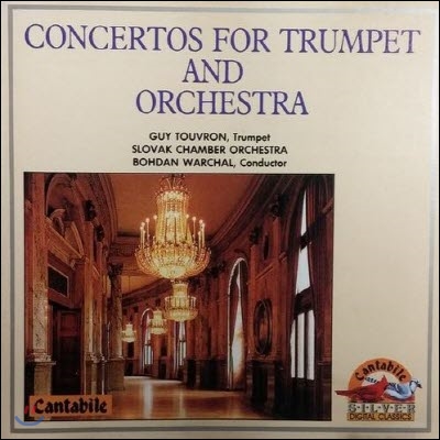 [중고] Guy Touvron, Bohdan Warchal, Slovak Chamber Orchestra / Concertos For Trumpet And Orchestra (sxcd5090)