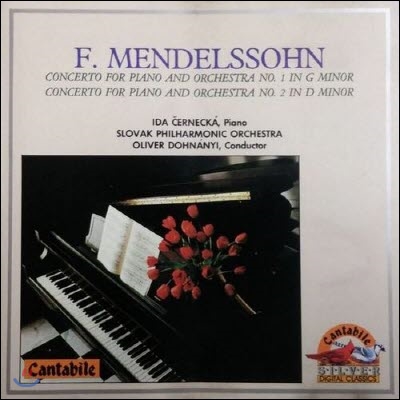 [중고] Ida Cernecka, Oliver Dohnanyi / Mendelssohn : Piano Concerto No. 1 & 2 (sxcd5084)