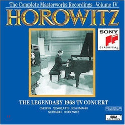 [중고] Vladimir Horowitz / The Legendary 1968 TV Concert (cck7371/sk53465)