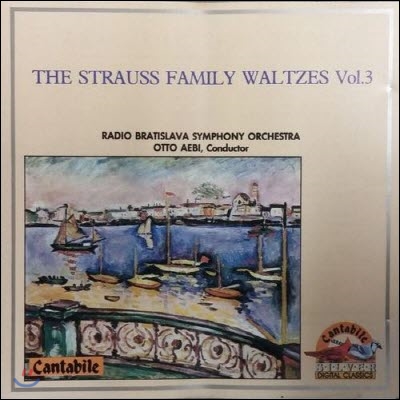[중고] Otto Aebi / The Strauss Family Waltzes Vol.3 (sxcd5076)