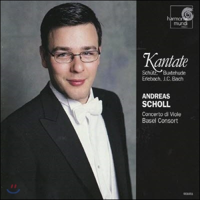 [중고] Andreas Scholl / Kantate (칸타테 - 독일 칸타타의 탄생과 역사/수입/hmc901651)