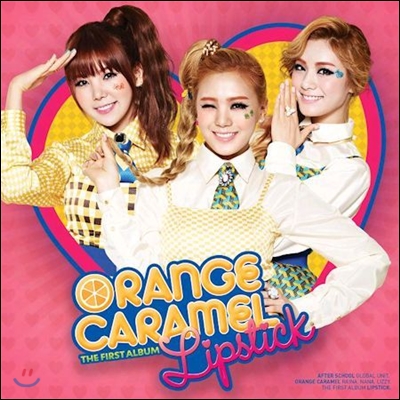 [중고] 오렌지 캬라멜 (Orange Caramel) / 1집 Lipstick (Digipack)