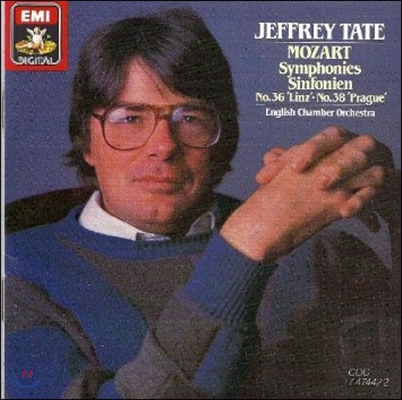 [중고] Jeffrey Tate / Mozart : Symphonies Nos. 36&quot;Linz&quot; &amp; 38 &quot;Prague&quot; (수입/cdc7474422)