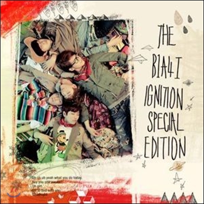 비원에이포 (B1A4) / 1집 The B1A4 I Ignition Special Edition (72장 포스트카드 + 포토카드 삽입 + 북타입/미개봉)