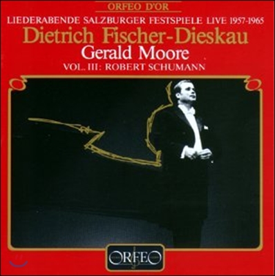 [중고] Dietrich Fischer-Dieskau, Gerald Moore / Schumann : Salzburg Festival Live 1957-1965 Vol.3 (일본반/c140301a)
