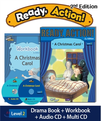 Ready Action. 2: A Christmas Carol(SB+WB+CDs)(CD2장포함)(Ready Action Level 2)(전2권)