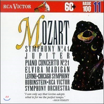 [중고] James Levine / Mozart : Symphony 41, Piano Concerto 21 (bmgcd9811)